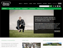 Tablet Screenshot of domosportsgrass.com